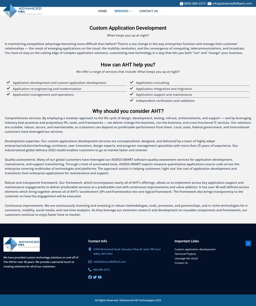 Advanced Hill Technologies