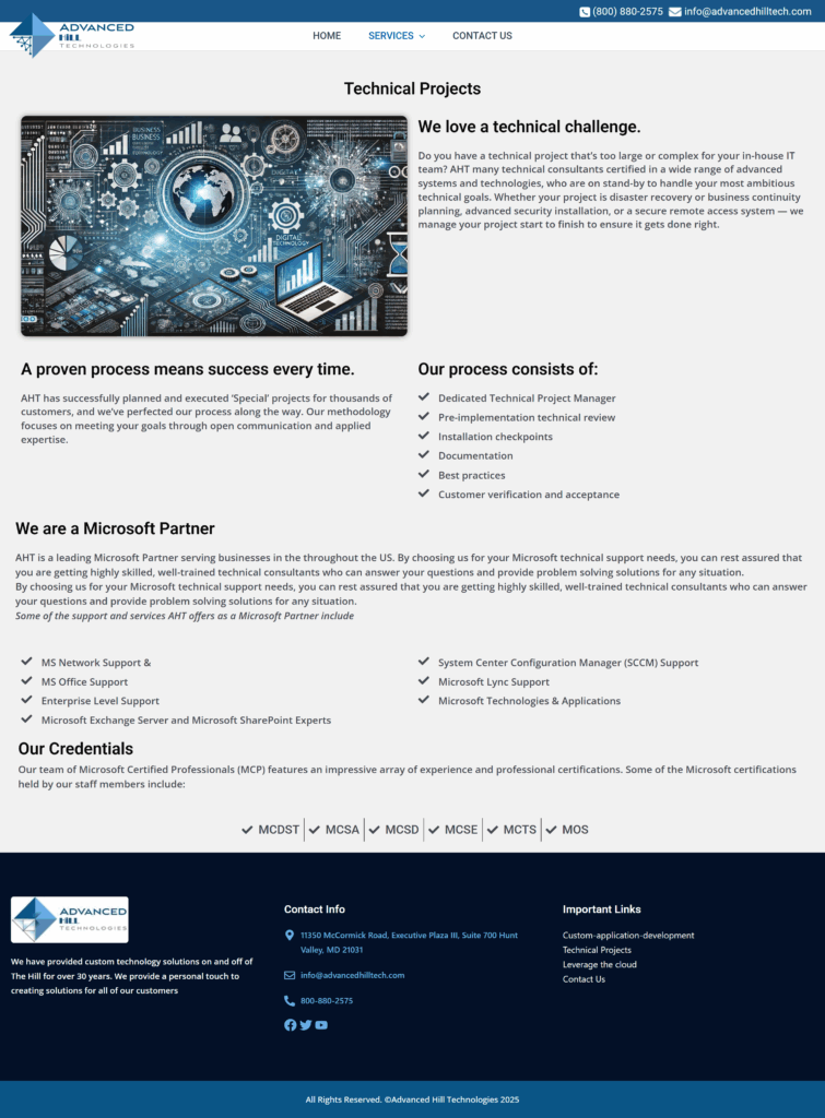 Advanced Hill Technologies