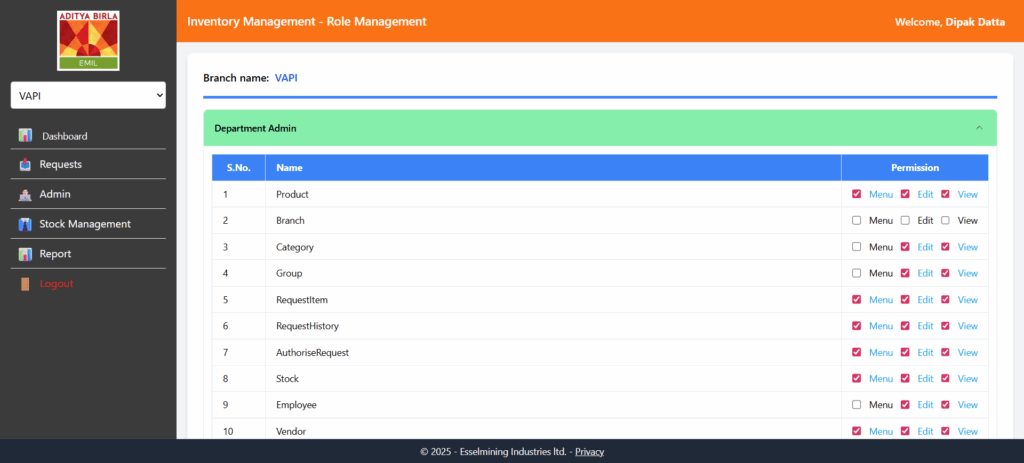 Inventory Management System