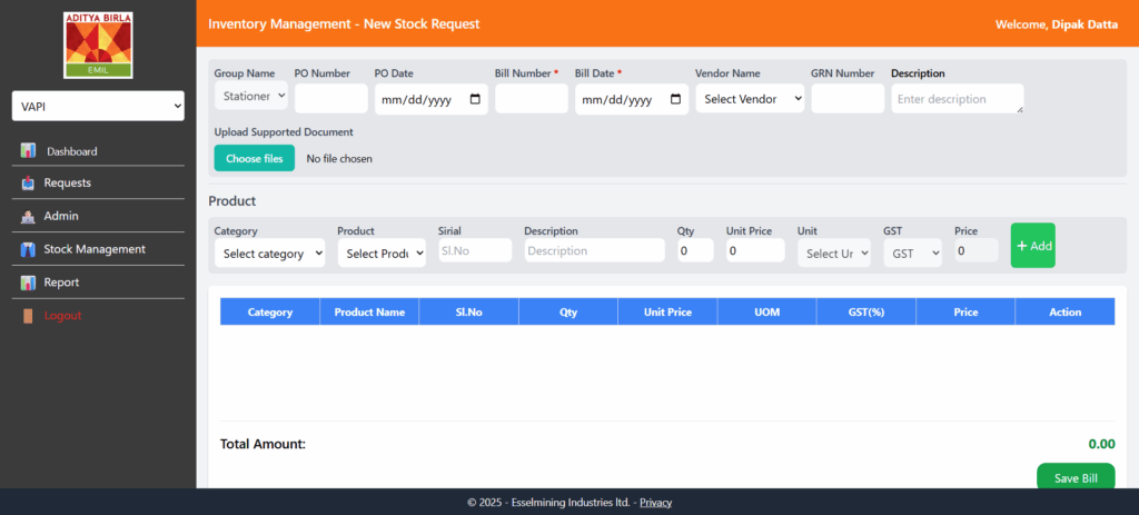 Inventory Management System